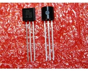 Transistor 2N2222 10 stk TO-92 SOT23