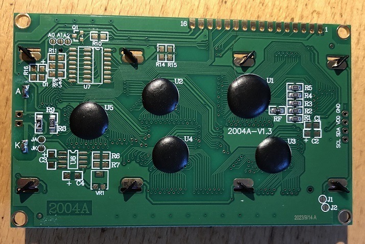 LCD 2004 (20x4) - Billede 2