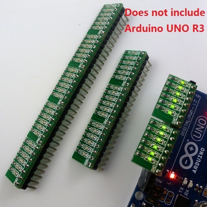 Arduino Breadboard 6 kanal LED