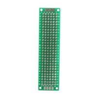 2x8cm dobbeltsidet prototype PCB