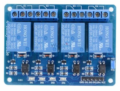 4 kanal relæ modul 5V