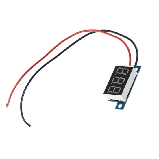 Digital Voltmeter DC 3.3V-17V Blue LED
