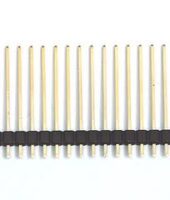 Male pin header 1x40 ekstra lang