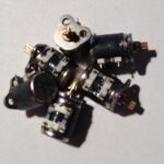 Stepper motor 6x8.5mm m/tandhjul