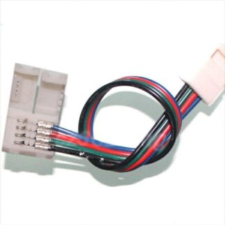 LED Strip til Strip RGB Connector med 20cm ledning