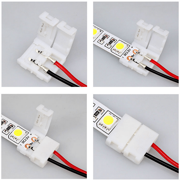 LED Strip til Strip Connector med ledning - Billede 7