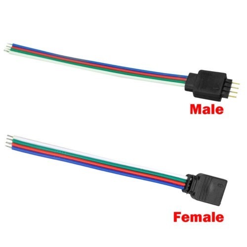 LED Strip til Strip Connector med ledning - Billede 5
