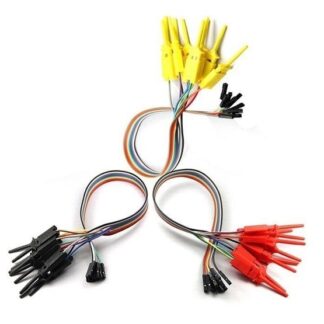 Test hooks clips m-ledning til f.eks Logic Analyser 10 stk.