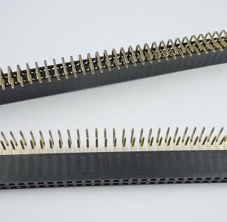 2x40 Pin Right Angle Female Double Row Header