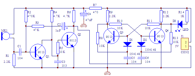 Clap Switch DIY Kit