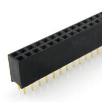 Female Double Row 2x40 Pin Header