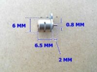 Japan Nidec 6MM miniature stepper motor_2