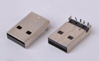 USB Short Socket Male Connector PCB Socket
