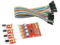 4 channel tracking modul Four-way infrared tracing