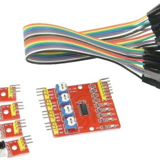 4 channel tracking modul Four-way infrared tracing