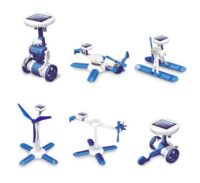 6 in 1 solar power electronic robot DIY toy kit