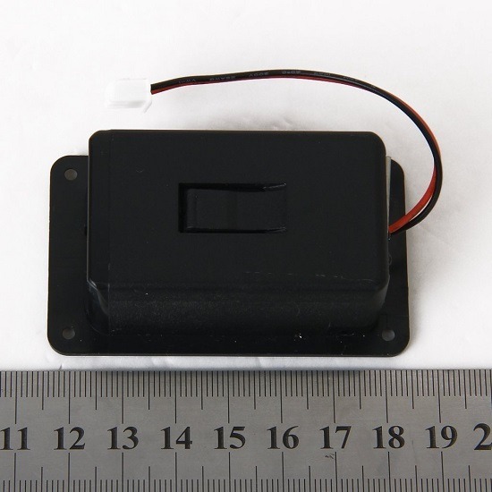 9v Batteri Holder Box til Indbygning med Stik