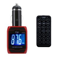 Bil Stereo MP3 Player FM Radio Sender USB SD MMC