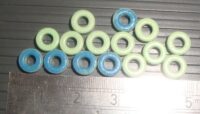 Ferritkerne OD 6,2 mm ID 3,5 mm HT 2,5 mm