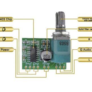 PAM8403 Mini 5V Power Digital Audio Amplifier
