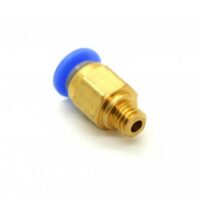 PC4-M6 Pneumatic Push Fitting 4mm OD tubing M6
