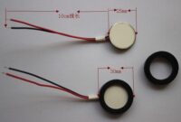 Piezoelectric atomizing transducer 25 mm ceramic humidifier