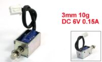 Solenoid DC 6V 3mm Stroke Actuator Electromagnet