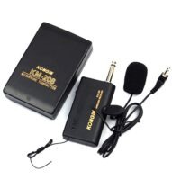 Trådløs FM Mikrofon Sender + Modtager + Mic