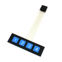 membrane switch 1x4