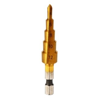 4-12mm Titanium Coated Step Drill