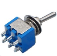 Afbryder ON-OFF Mini Toggle Switch 6pin