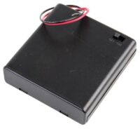 Batteri holder boks 4 x AA