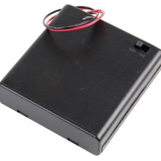 Batteri holder boks 4 x AA