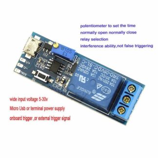 Relay Timer Control Trigger Delay Switch Module