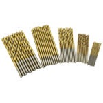 Titanium Coated HSS Steel Drill Set