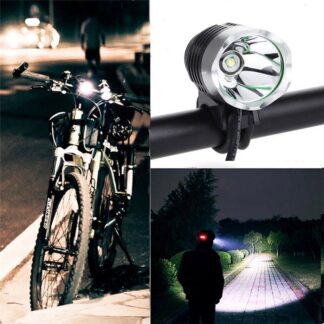 Smart cykellygte 1200Lm Lumens 3 tilstande XM-L T6 LED
