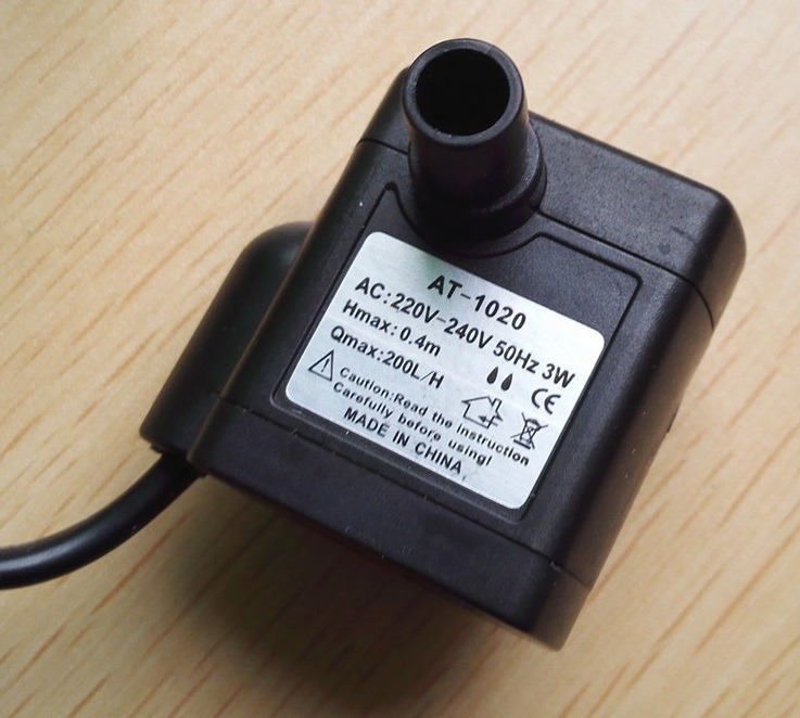 AC 230V 3W dykvandspumpe