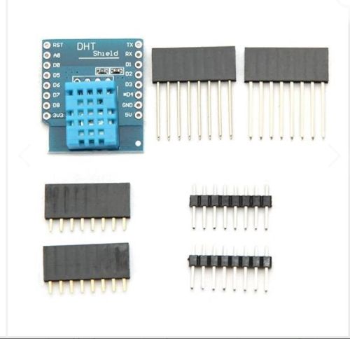 D1 Mini Shield OLED Batterioplader SD TF Card Relay DHT11 - Billede 7