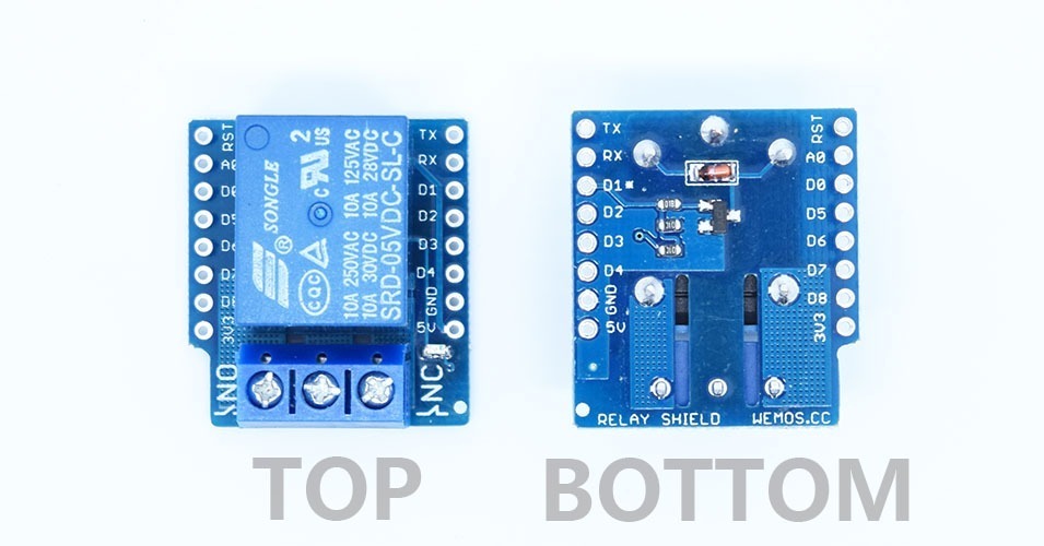 D1 Mini Shield OLED Batterioplader SD TF Card Relay DHT11 - Billede 6