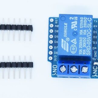 D1 Mini Shield OLED Batterioplader SD TF Card Relay DHT11 - D1 Mini Relay Shield