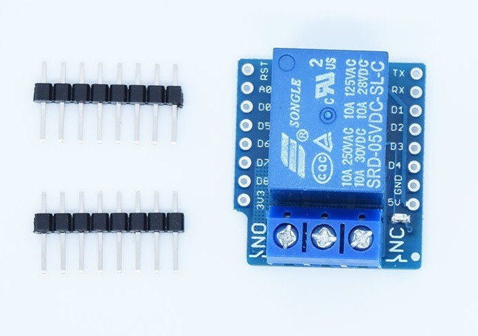 D1 Mini Shield OLED Batterioplader SD TF Card Relay DHT11 - Billede 5