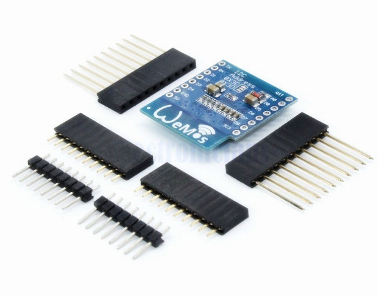 D1 Mini Shield OLED Batterioplader SD TF Card Relay DHT11 - Billede 12