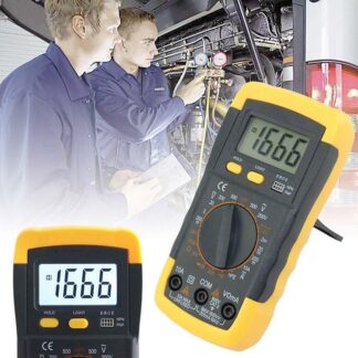 A830L Digital LCD AC/DC Voltmeter Amperemeter OHM Diodes Checker Multimeter