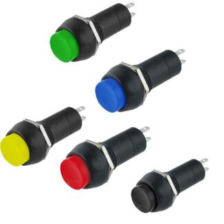 Push Button Switch 3A 250V Self-locking SPST