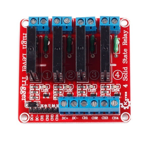 Solid State Relay Module Board SSR Omron 1-8 channel