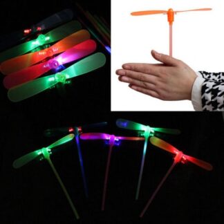 LED Hand Twist Flying Helicopter