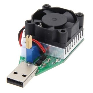 15W Industrial Grade Electronic Load Resistor Adjustable Current USB Interface Discharge Battery Test Meter Capacity With Fan