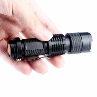 UV Ultra LED Zoom Flash Light Violet Purple Blacklight Torch Lamp