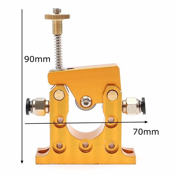 Metal Bowden fjernbetjening Ekstrudersæt 1,75 mm til 3D printer - Billede 5