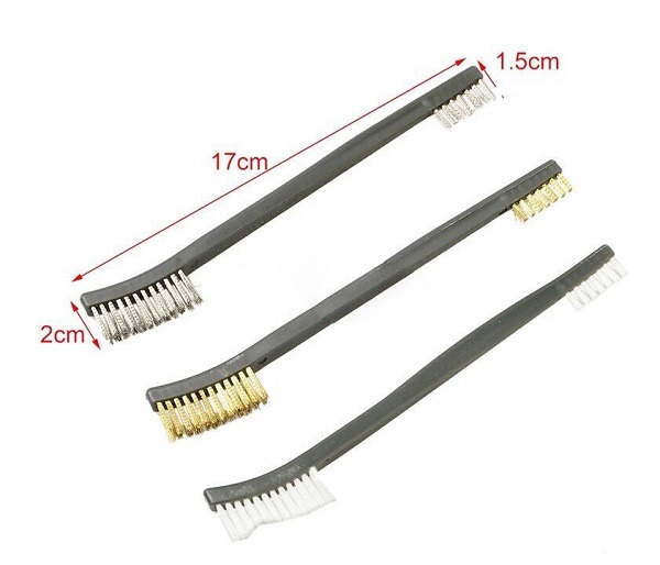 Double Ended Wire Brush Cleaning Set